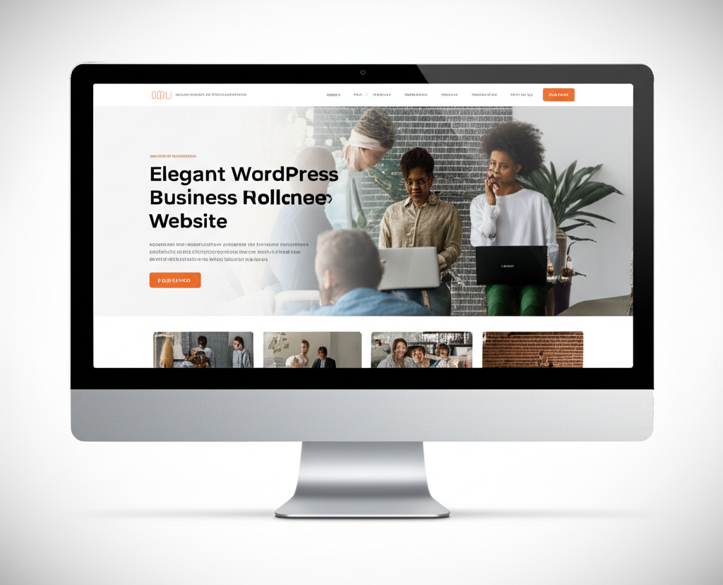 Site d'entreprise WordPress